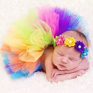 🌸New🌸Adorable Rainbow Tutu with Headband 🌸